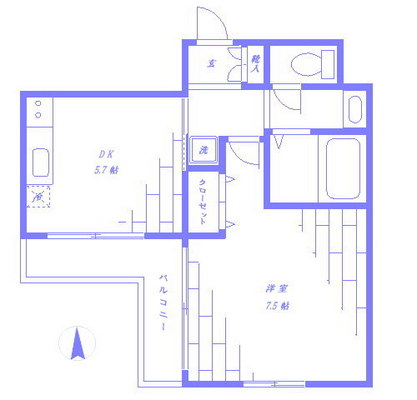 東京都豊島区雑司が谷２丁目 賃貸マンション 1DK