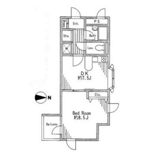 東京都豊島区目白４丁目 賃貸マンション 1DK