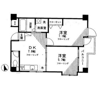 東京都豊島区南池袋４丁目 賃貸マンション 1K