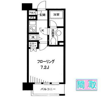 東京都新宿区新宿５丁目 賃貸マンション 1K