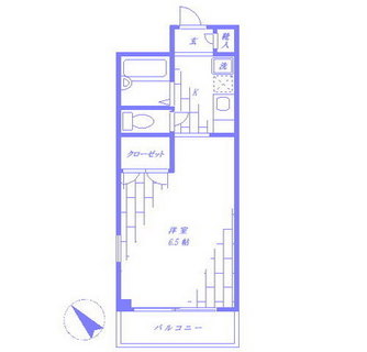 東京都豊島区池袋３丁目 賃貸マンション 1K