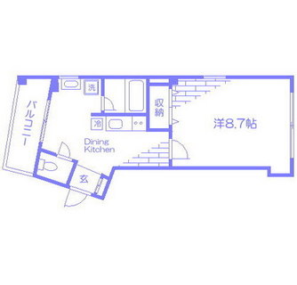 東京都文京区関口３丁目 賃貸マンション 1DK