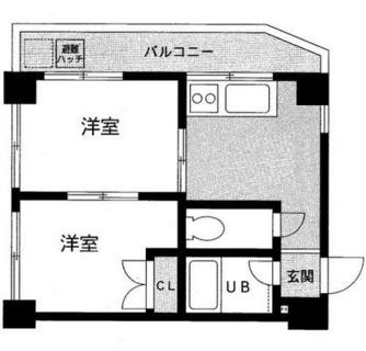 東京都豊島区高田３丁目 賃貸マンション 2K