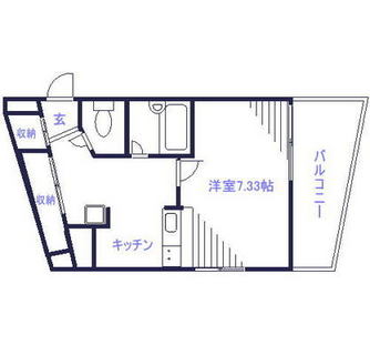 東京都新宿区高田馬場２丁目 賃貸マンション 1K