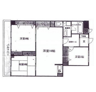 東京都新宿区下落合１丁目 賃貸マンション 3LDK