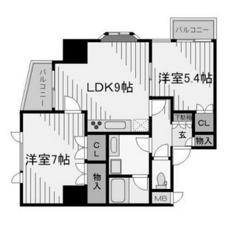 東京都文京区関口１丁目 賃貸マンション 2DK