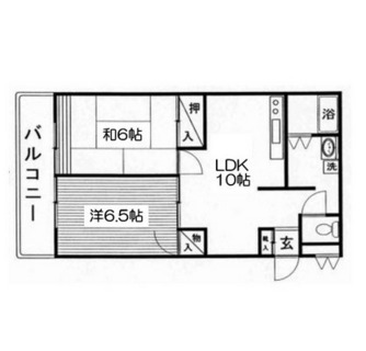 東京都豊島区高田１丁目 賃貸マンション 2LDK