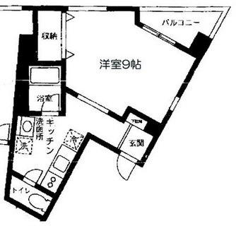 東京都文京区関口３丁目 賃貸マンション 1K