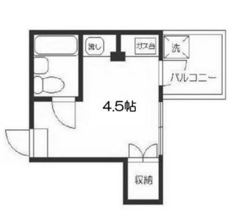 東京都豊島区高田１丁目 賃貸マンション 1R