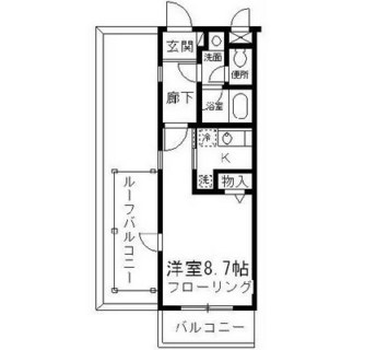 東京都豊島区西池袋２丁目 賃貸マンション 1K