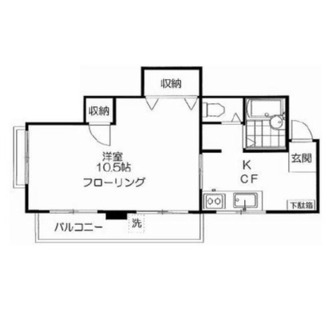 東京都豊島区目白２丁目 賃貸マンション 1K