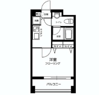 東京都豊島区目白５丁目 賃貸マンション 1K