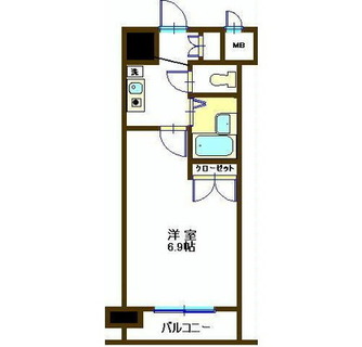 東京都豊島区南池袋４丁目 賃貸マンション 1K