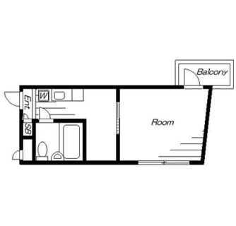 東京都豊島区目白５丁目 賃貸マンション 1K