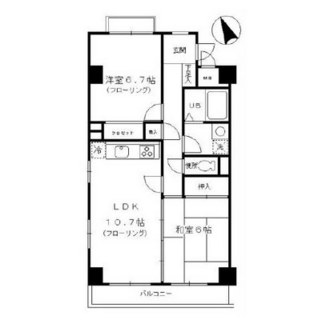 東京都豊島区雑司が谷１丁目 賃貸マンション 2LDK