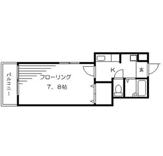 東京都豊島区目白２丁目 賃貸マンション 1K