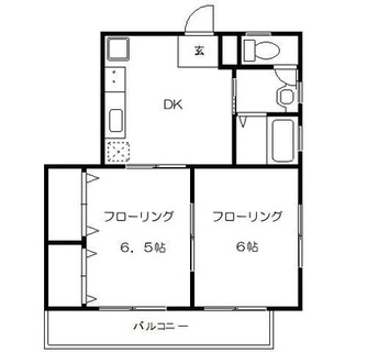 東京都豊島区目白２丁目 賃貸マンション 2DK