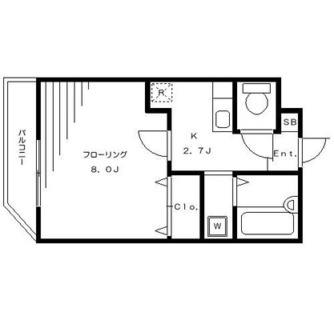 東京都豊島区西池袋２丁目 賃貸マンション 1R