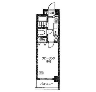 東京都新宿区西早稲田３丁目 賃貸マンション 1K