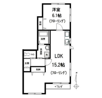 東京都新宿区中落合２丁目 賃貸マンション 1LDK