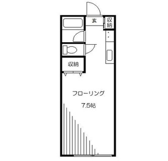 東京都新宿区下落合１丁目 賃貸アパート 1R