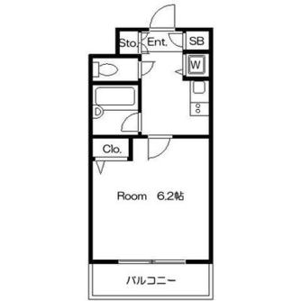 東京都新宿区西早稲田１丁目 賃貸マンション 1K