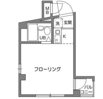 東京都新宿区下落合４丁目 賃貸マンション 1R