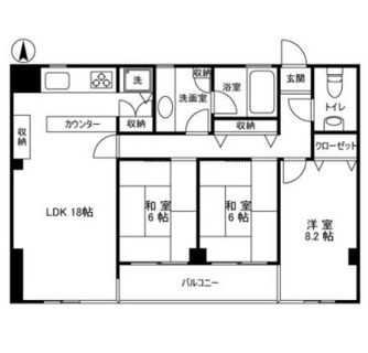 東京都新宿区西早稲田３丁目 賃貸マンション 3LDK