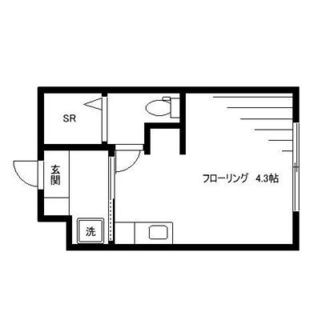 東京都新宿区下落合４丁目 賃貸マンション 1R