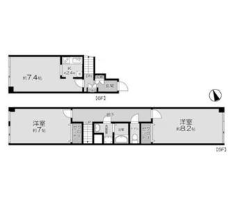 東京都豊島区南池袋３丁目 賃貸マンション 2DK