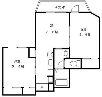 東京都豊島区目白３丁目 賃貸マンション 2DK