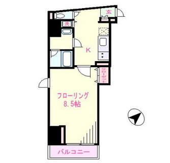 東京都豊島区西池袋５丁目 賃貸マンション 1R